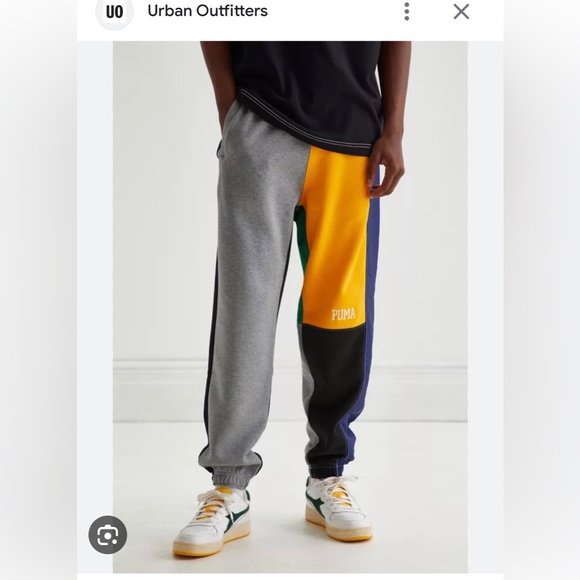 Puma Signature Colorblock Sweatpants - Picture 1 of 5